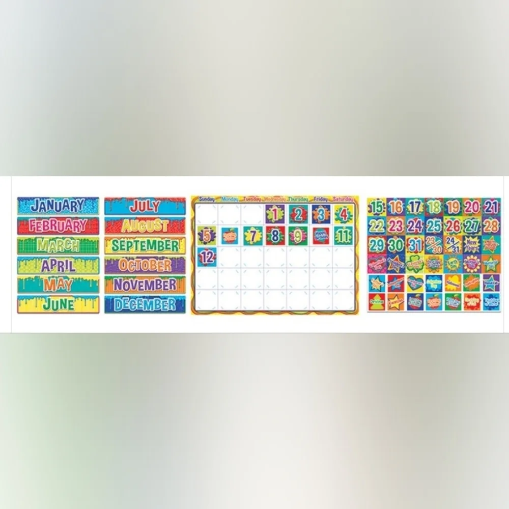 4 Pack Classroom Board Decorations